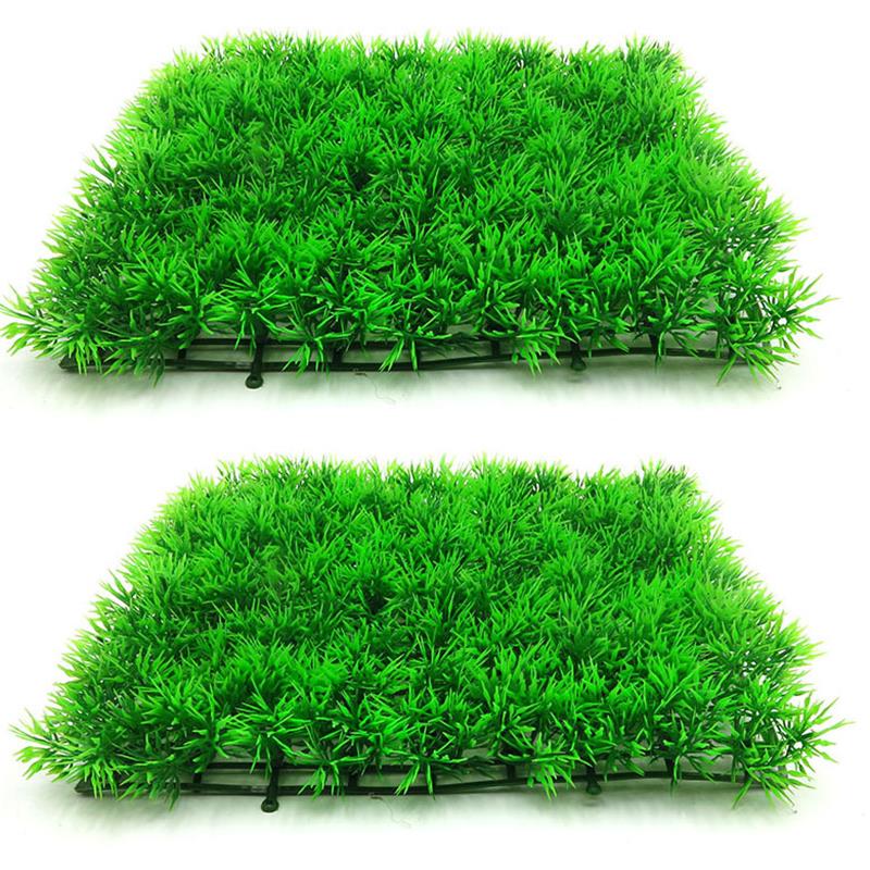 Planted Aquarium Materials - Tanaman Rumput Hijau Buatan Rumput Rumput