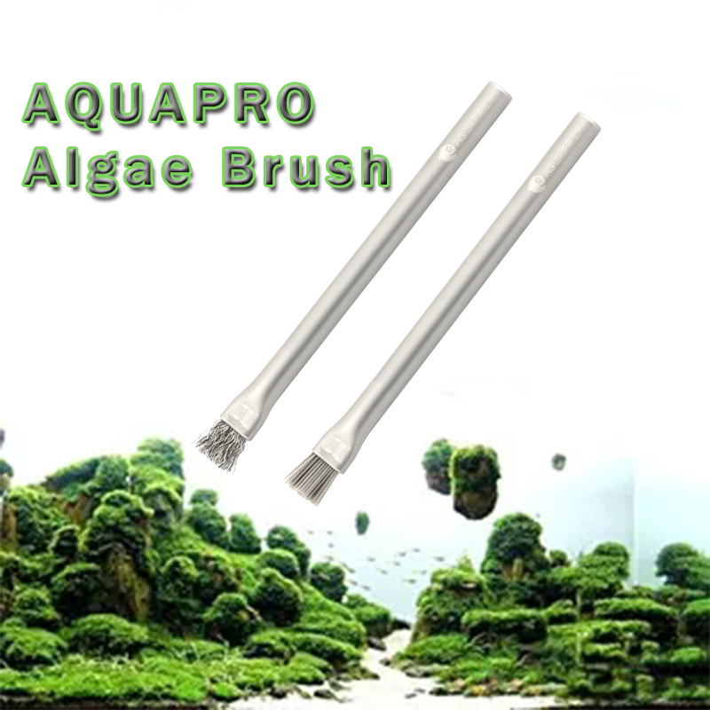 Planted Aquarium Ada - Aquapro sikat Algae akuarium, aksesori alat