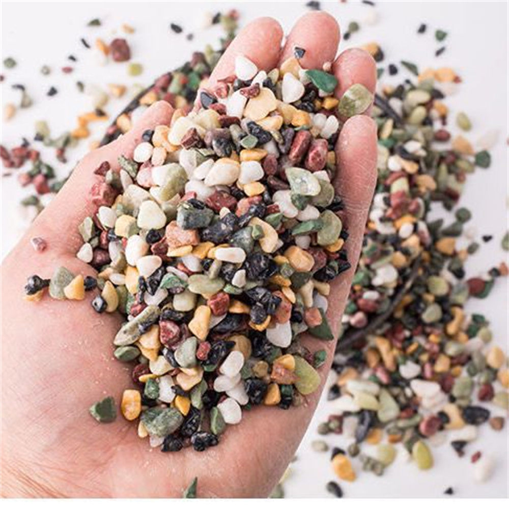 Aquarium Planted Sand - 50/100G Kristal Alami Batu Kerikil Lanskap