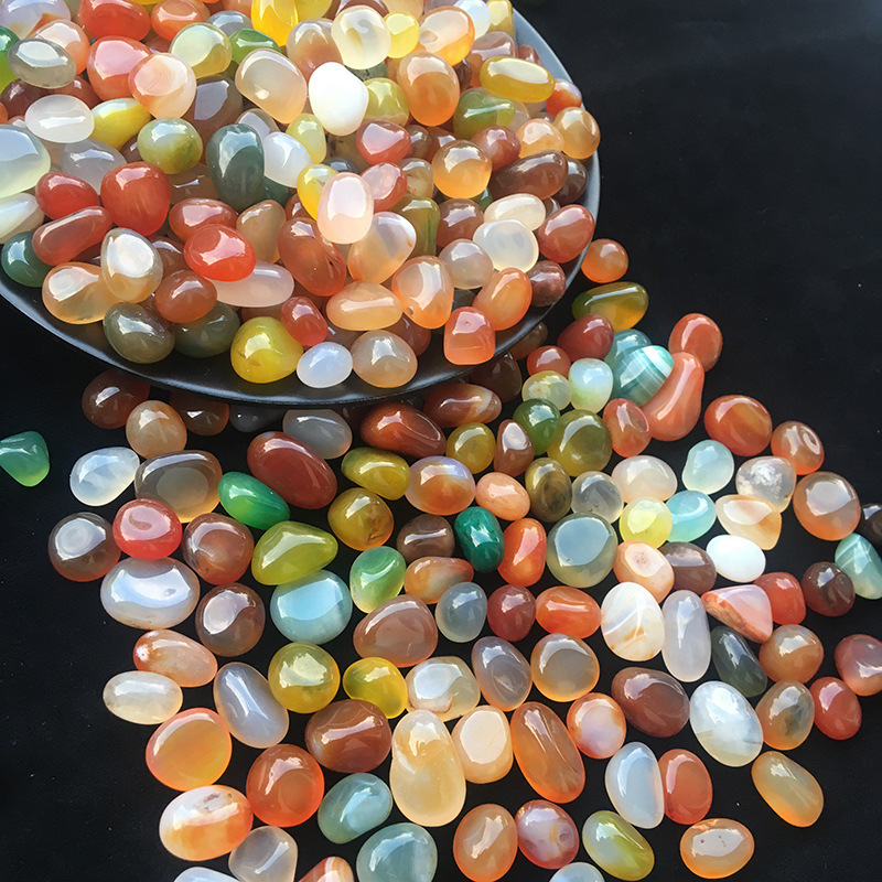 Planted Aquarium Materials - Batu Hias Warna-warni Kerikil Kristal Batu