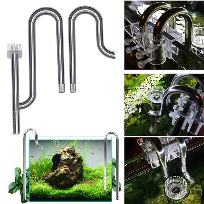 Aquarium Planted Tank Filter - Baru Tangki Ikan Lily Pipa Baja