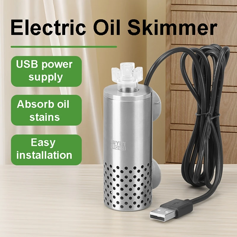 Aquarium Planted Tank Filter - Filter Akuarium Elektrik Penghilang Lapisan Minyak,