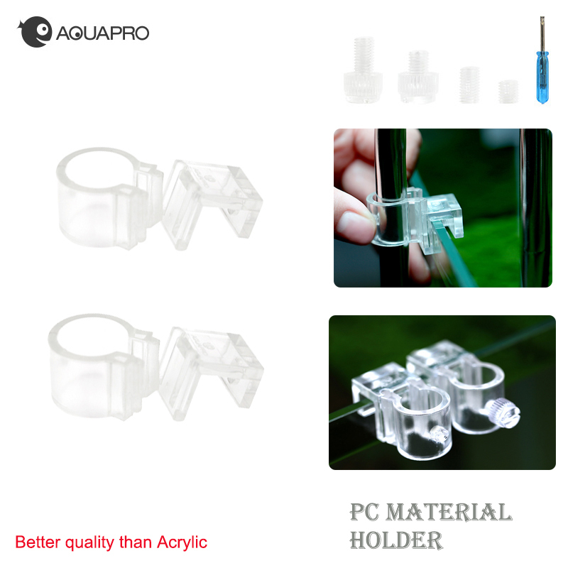 Planted Aquarium Materials - Pemegang pipa akuarium mengalir keluar bahan