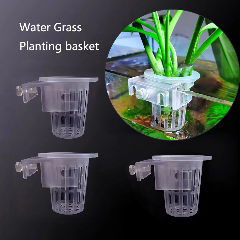 Aquarium Plant Rings - Keranjang penanaman akuarium hidroponik pendukung tangki