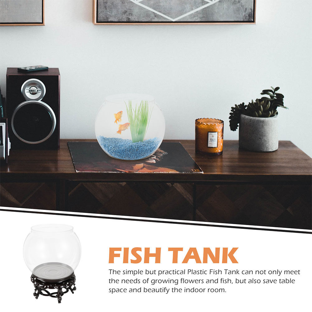 1Set Akuarium Ikan Transparan  - Planted Aquarium Bowl ulasan dan harga