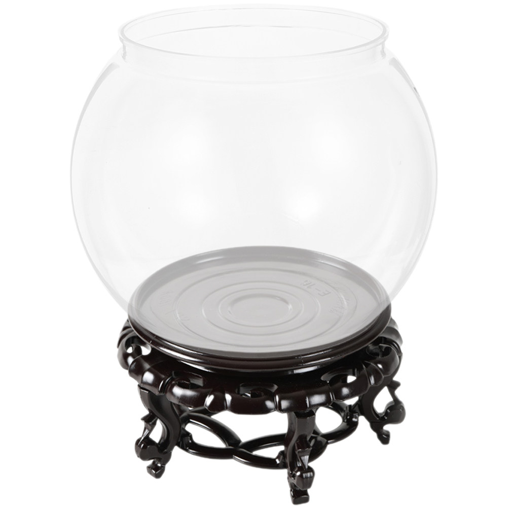 1Set Akuarium Ikan Transparan  - Planted Aquarium Bowl ulasan dan harga