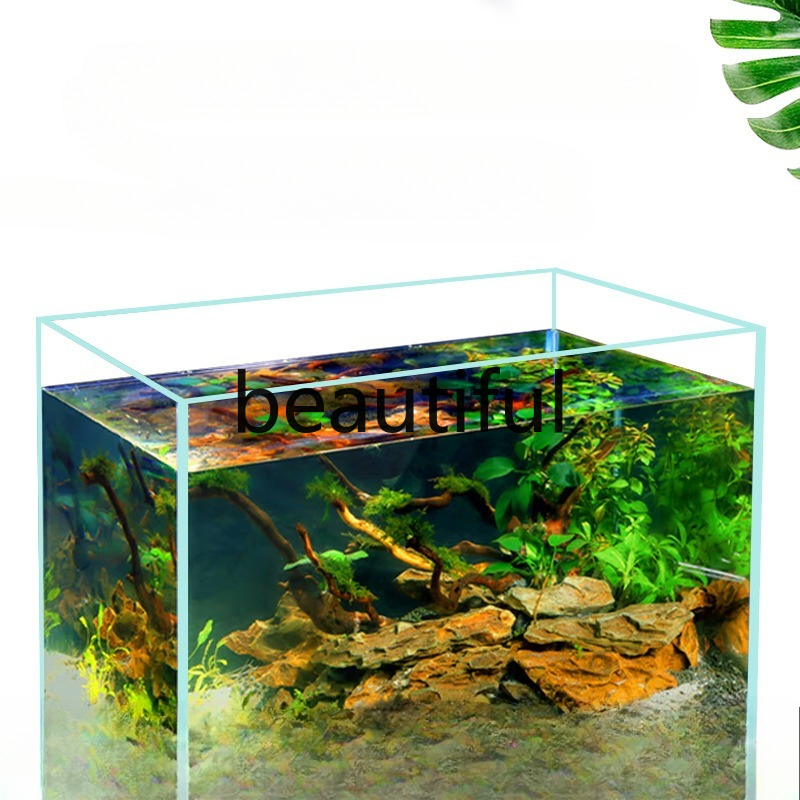 Akuarium kaca ultra-putih Jinj - Planted Aquarium Materials ulasan dan harga