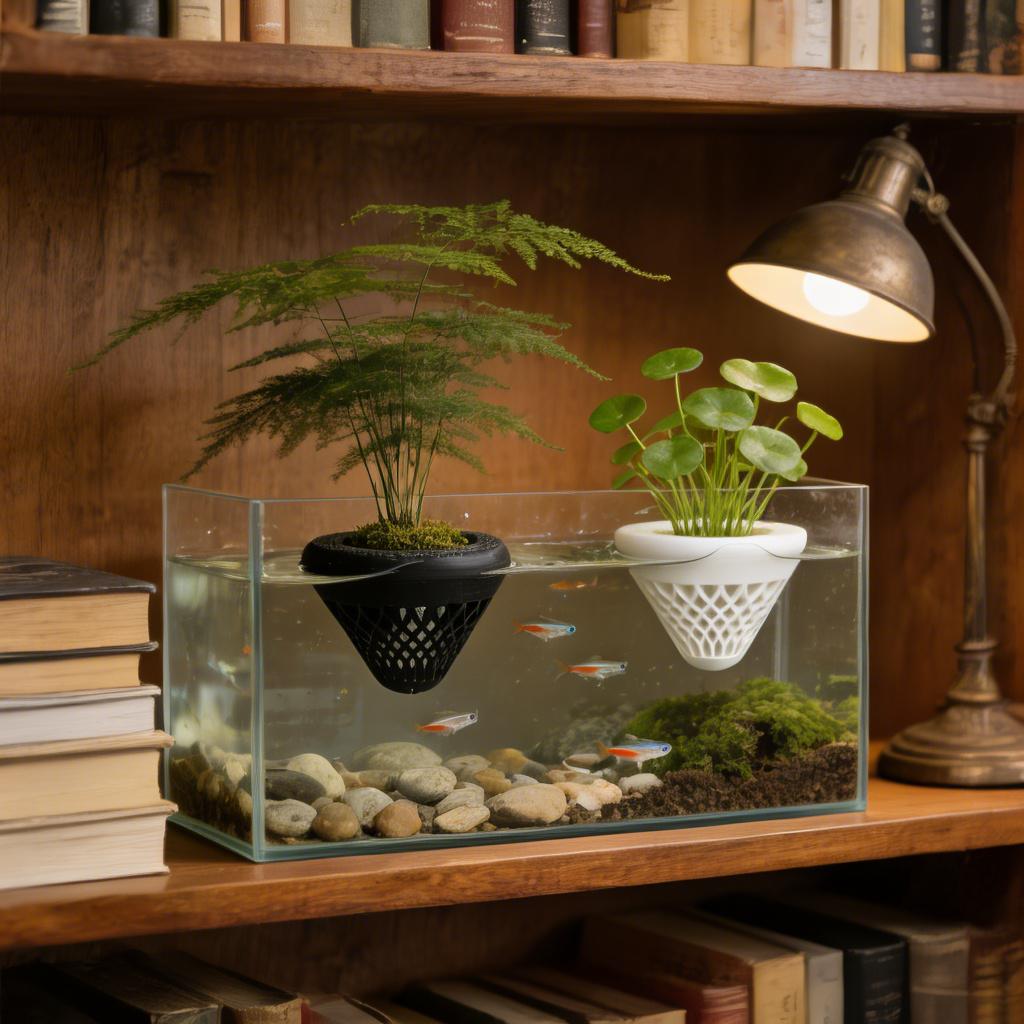 2 Buah Tempat Tanaman Akuarium - Aquarium Plant Rings ulasan dan harga