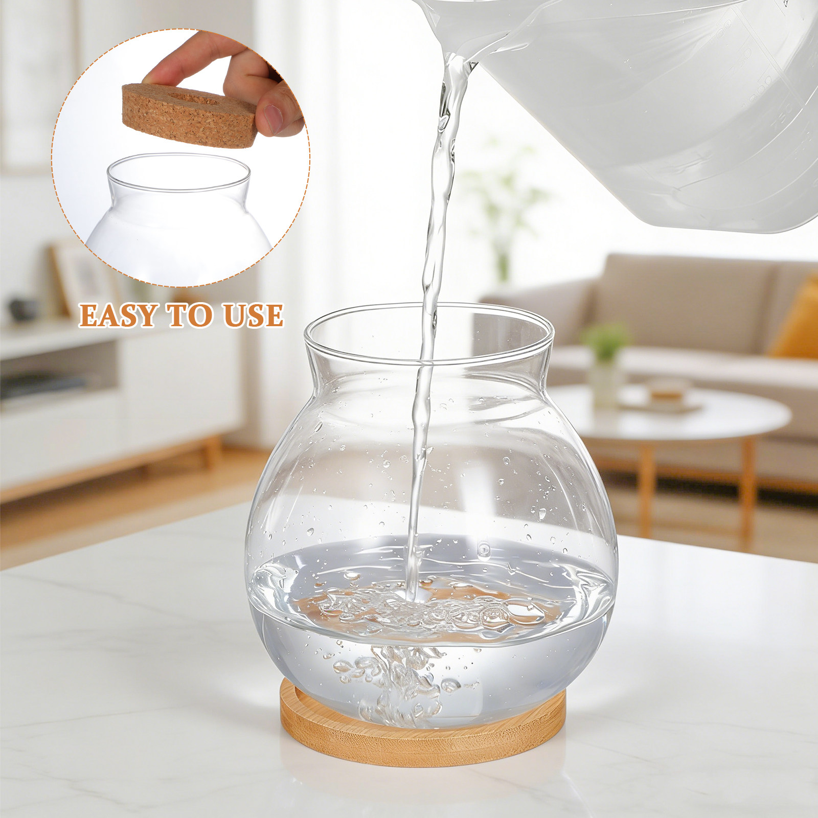 Akuarium Kaca Meja Kecil untuk - Planted Aquarium Bowl ulasan dan harga