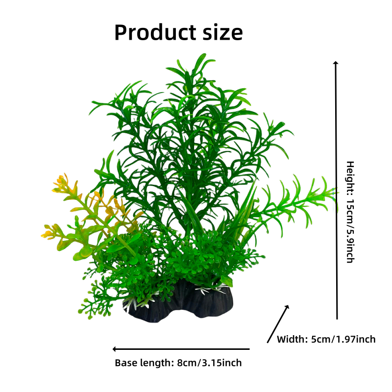 1 buah Set dekorasi akuarium-o - Planted Aquarium Materials ulasan dan harga
