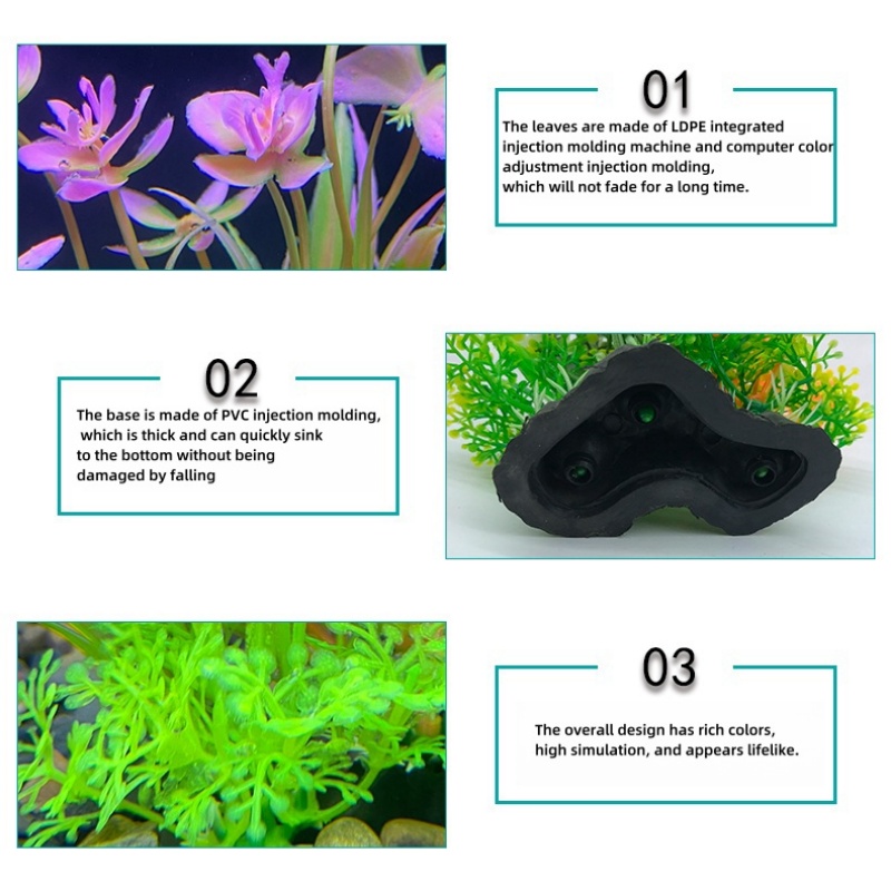 1 buah Set dekorasi akuarium-o - Planted Aquarium Materials ulasan dan harga
