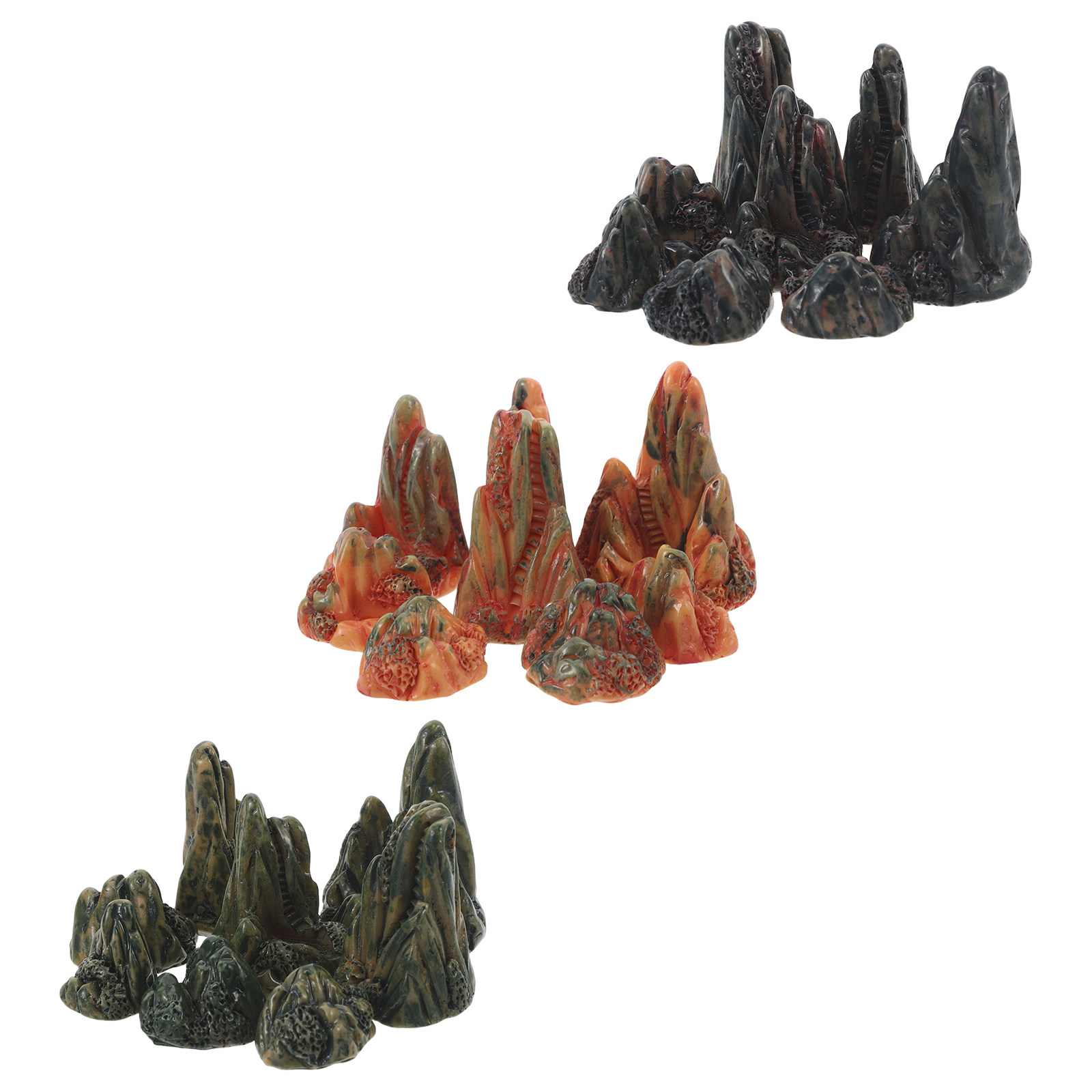 24Pcs Batu Hias Alami Estetis  - Planted Aquarium Mini ulasan dan harga