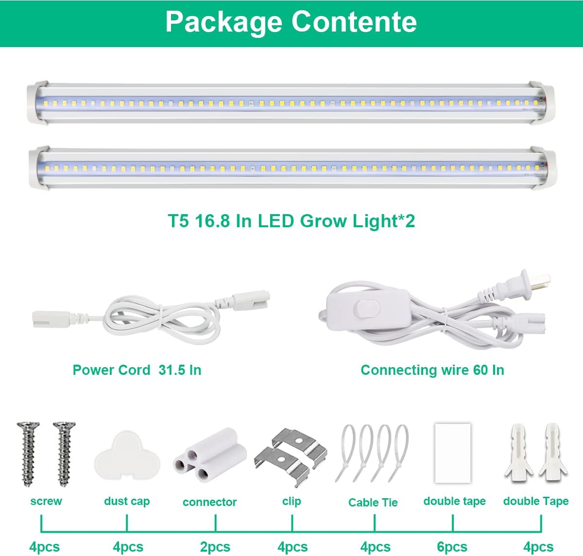 Lampu Tumbuh LED Tanaman Spekt - Aquarium Planted Seeds ulasan dan harga