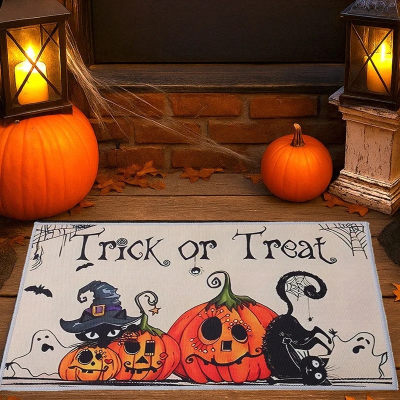 Keset Labu Halloween Dekorasi  - Aquarium Zombie ulasan dan harga