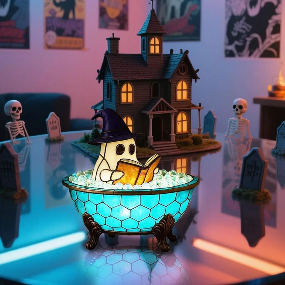 Lampu Mandi Gelembung Hantu Ha - Aquarium Zombie ulasan dan harga