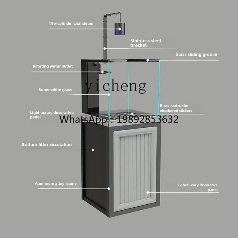 Akuarium rumah tangga kecil da - Aquarium Planted Tank Filter ulasan dan harga