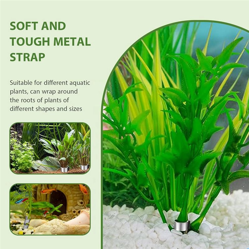 LLCS-Plant Fixed Ring Base Unt - Aquarium Plant Rings ulasan dan harga