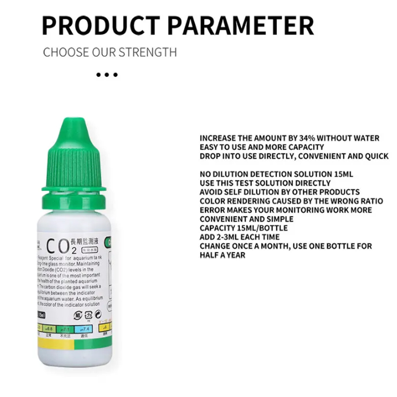 ZRDR Larutan Indikator CO2 Aku - Planted Aquarium Ada ulasan dan harga